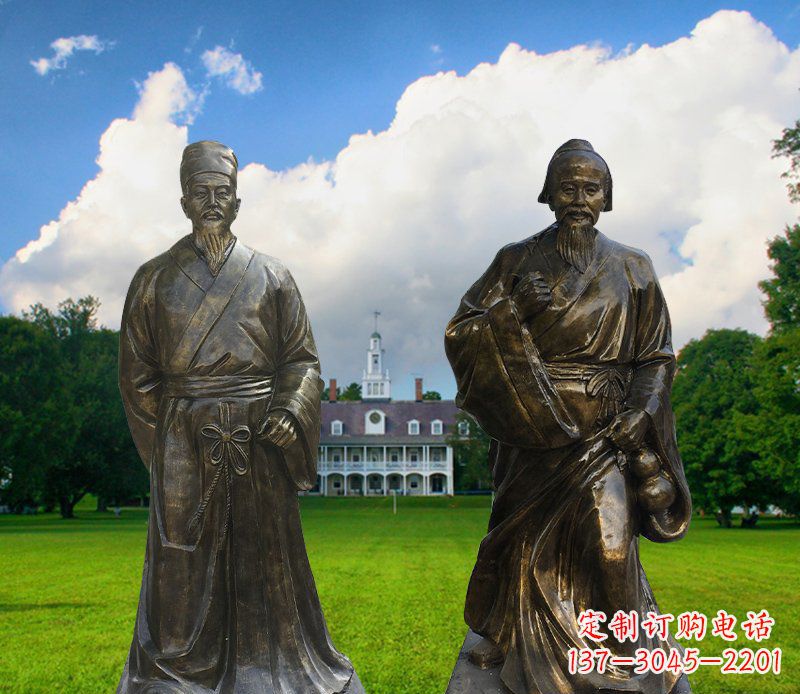 贵州传承古代名人——华佗雕塑