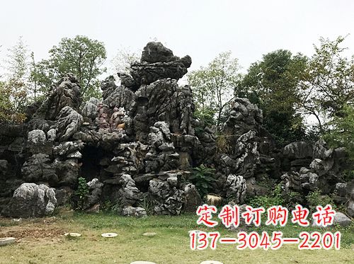 贵州灵璧出品的山水雕塑