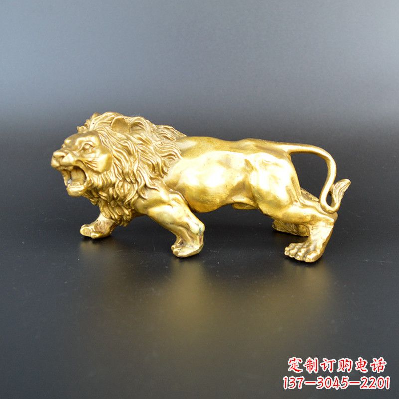 贵州鎏金西洋狮子雕塑