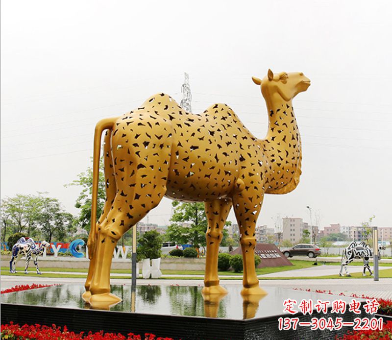 贵州中领雕塑:骆驼雕塑精美绝伦