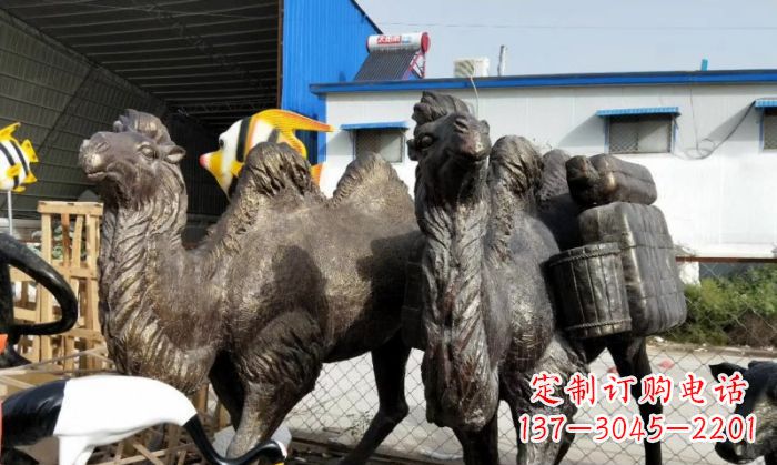 贵州骆驼铜雕塑,刻画最精致的美丽