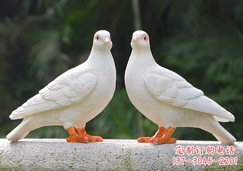 贵州华丽和平鸽雕塑,缔造美好新世界