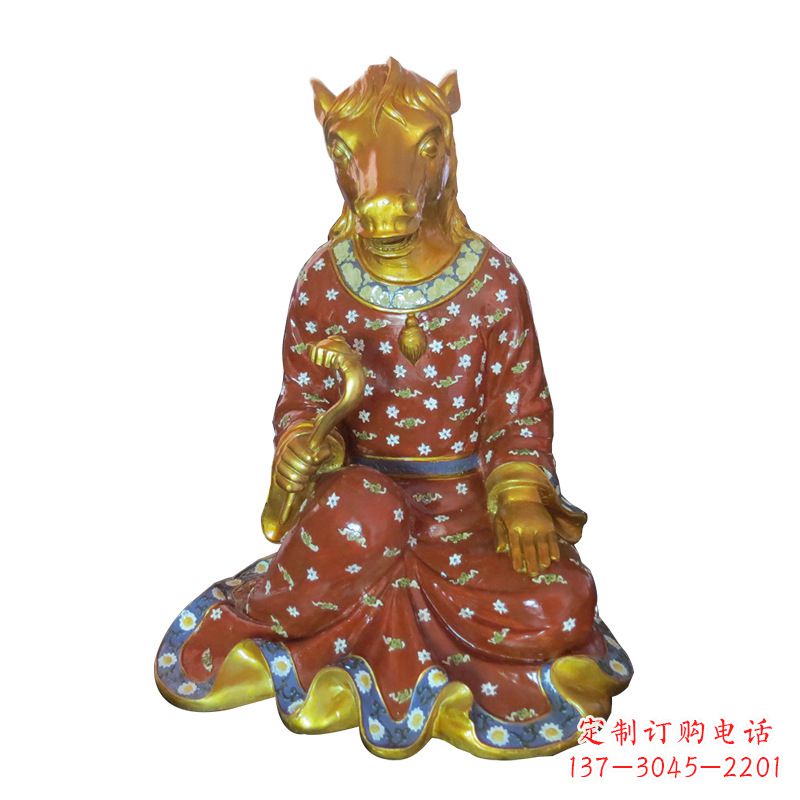 贵州精心制作的生肖玻璃钢雕塑