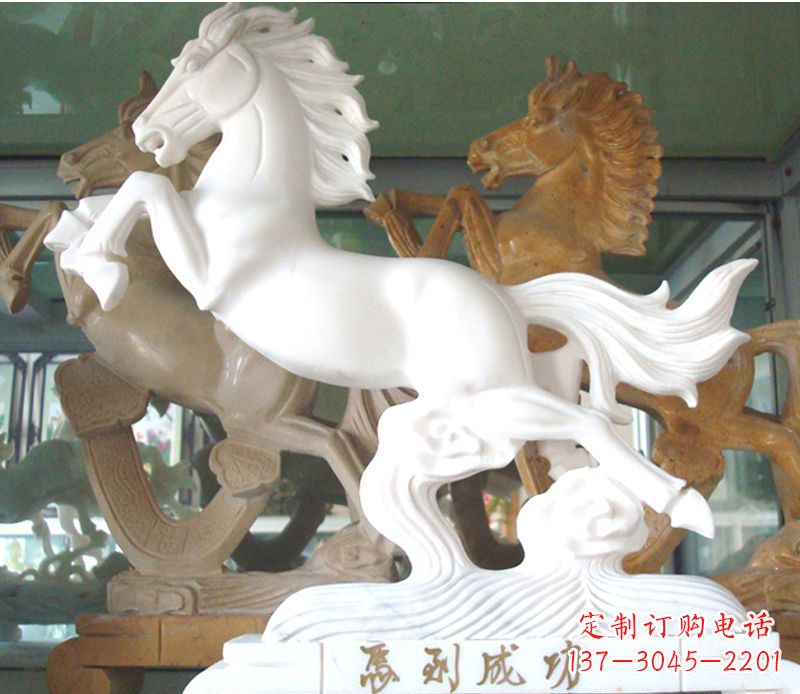 贵州马到成功景观石雕