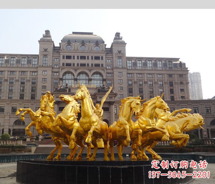 贵州马动物铜雕,令您流连忘返