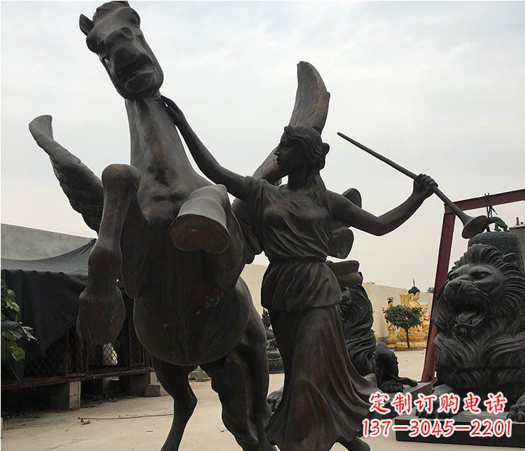 贵州精美马动物铜雕摆件