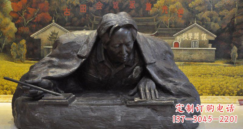 贵州雕刻毛主席专属铜雕