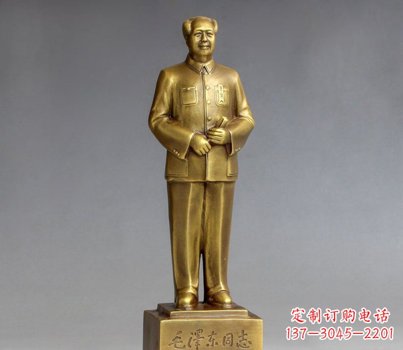 贵州中领雕塑:最具创造力的毛主席人物铜雕