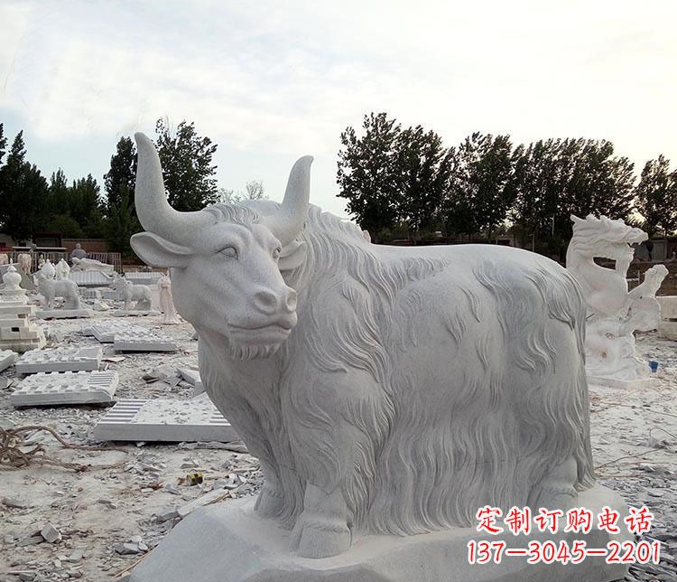 贵州牦牛石雕为您的空间定制独一无二的装饰
