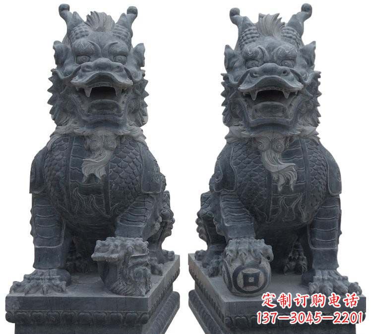 贵州传统文化精灵--石雕麒麟