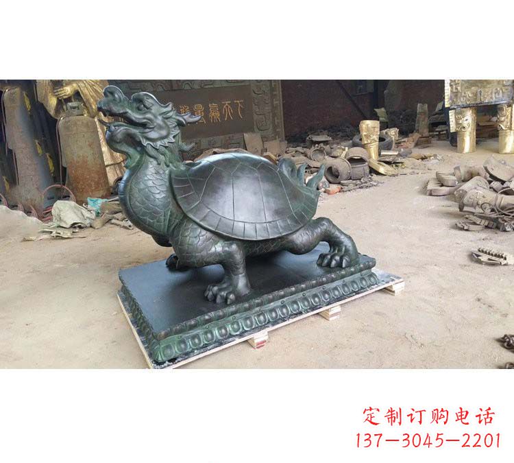 贵州青铜古风龙雕塑,精致外形美轮美奂