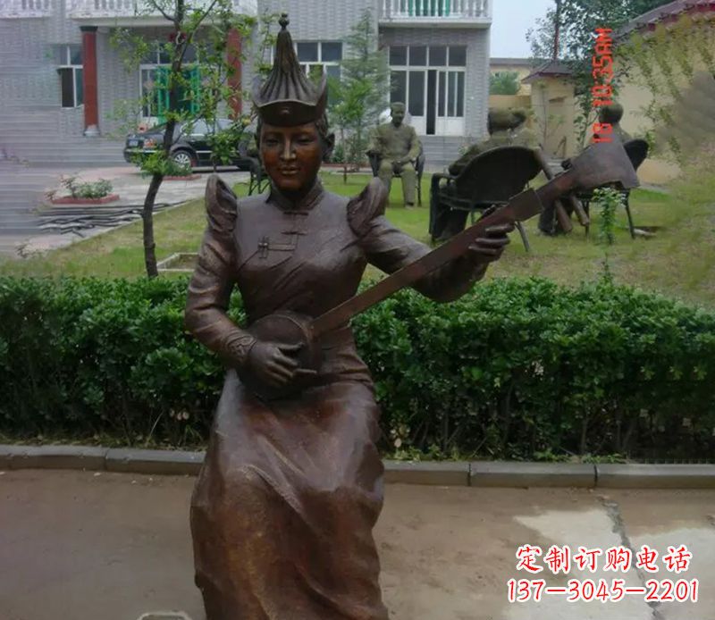贵州中领雕塑:激发女性精神魅力的铜雕塑