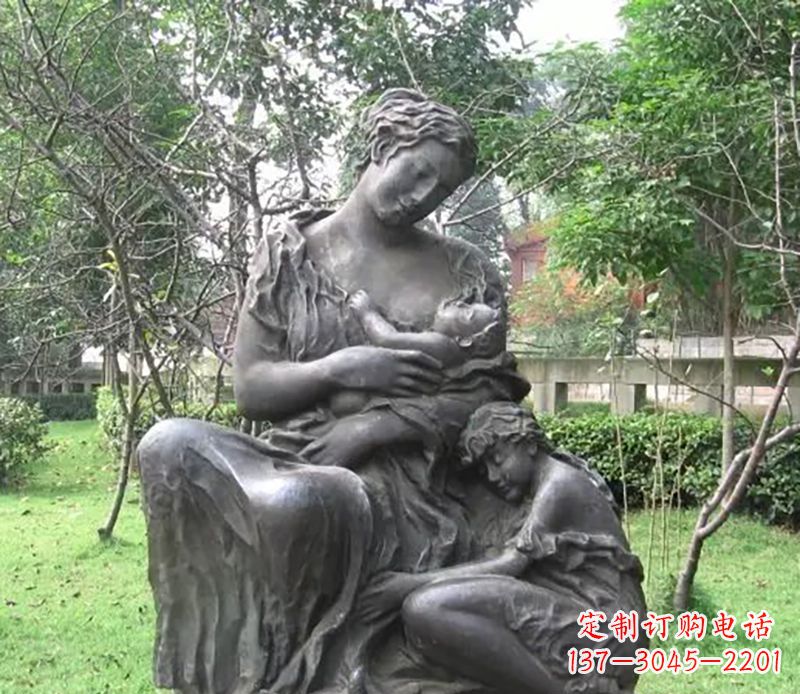 贵州铸造母爱——母亲铜雕塑