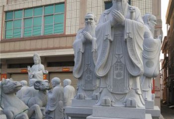 贵州华农孔子像，传承文明之美