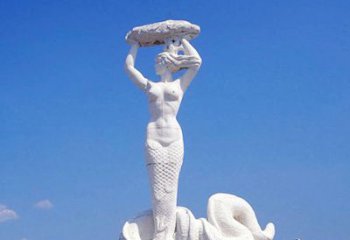 贵州答案中领雕塑大型神话人物汉白玉女娲补天雕…