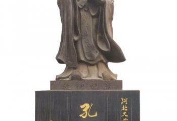 贵州传承文明精神，纪念伟大孔子——高贵孔子雕塑