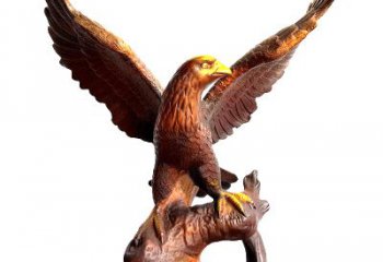 贵州中领雕塑推出的老鹰展翅铜雕绝对是一件可以…