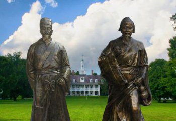 贵州传承古代名人——华佗雕塑