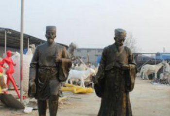 贵州复兴古艺，海归精品—李时珍铜雕