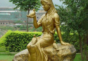 贵州激发无限灵感的精美鸽子雕塑