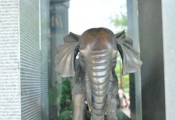 贵州艺术象征——门口镇宅大象铜雕
