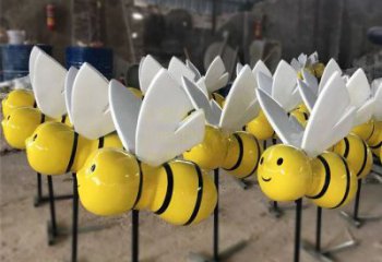 贵州动感蜜蜂雕塑，营造精致的都市公园