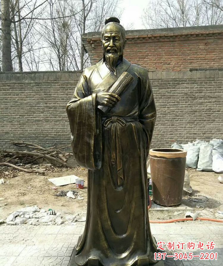 贵州领雕塑：以张仲景铜雕为典范的传统工艺
