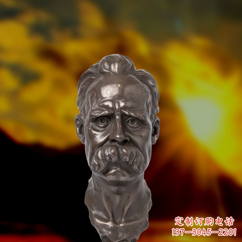 贵州尊贵的尼采铜雕头像