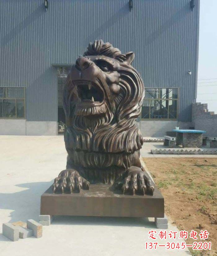 贵州精美的欧式狮子铜雕