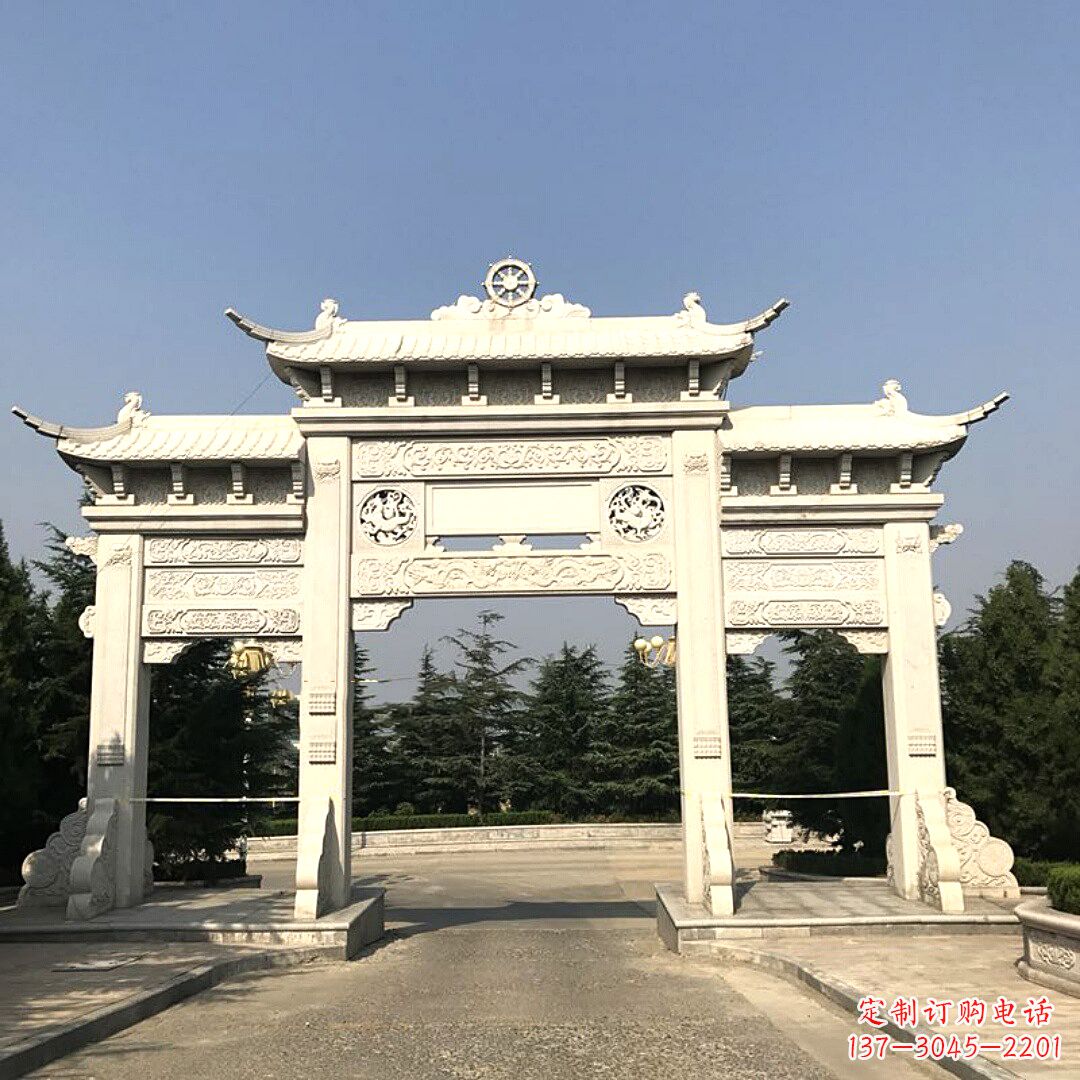 贵州牌坊柱座石雕