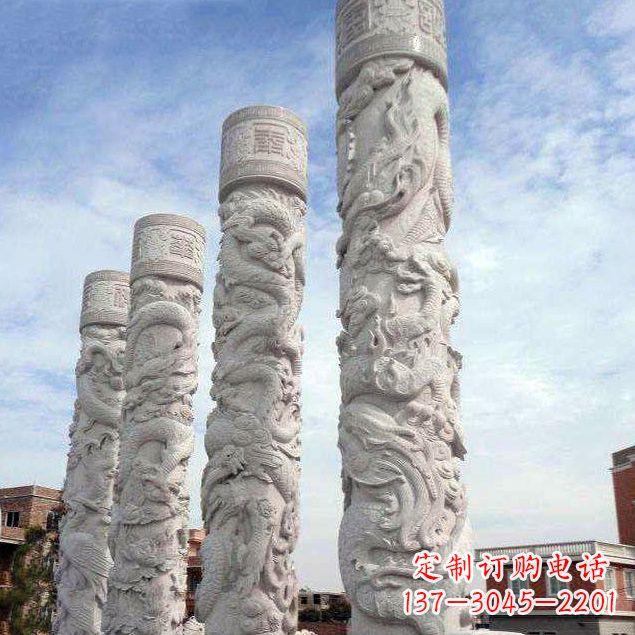 贵州盘龙柱石雕雕刻