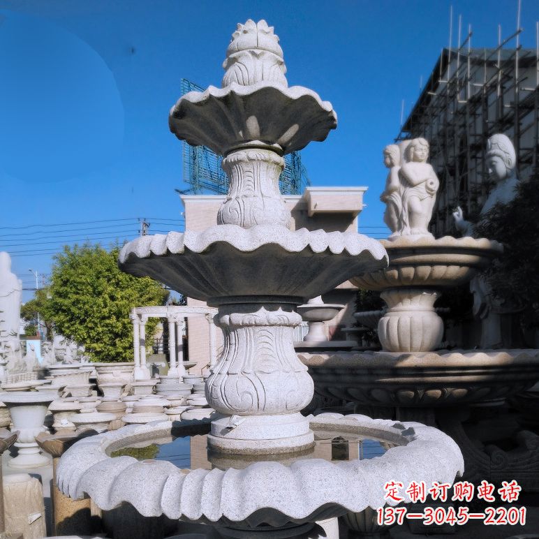 贵州中领雕塑喷泉雕塑,浪漫融入现代设计