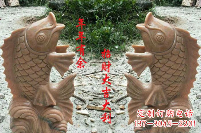 贵州中领雕塑:最精美的鲤鱼雕塑