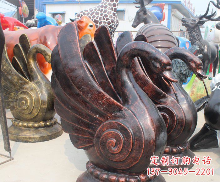 贵州以无与伦比的艺术品呈现——中领雕塑天鹅雕塑