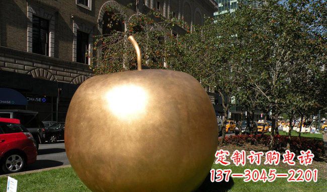 贵州苹果城市景观铜雕,精致绝美!