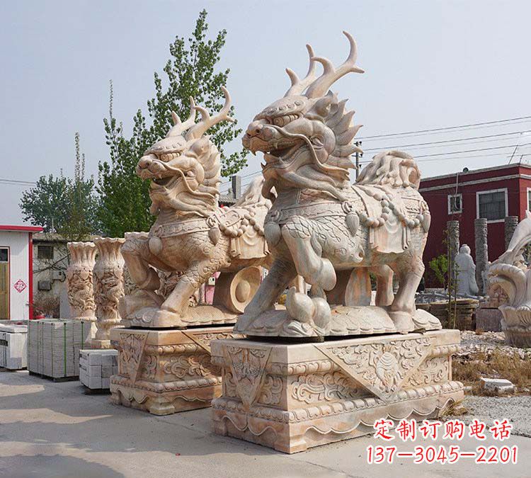 贵州麒麟镇宅石雕塑,品质卓越,匠心之作