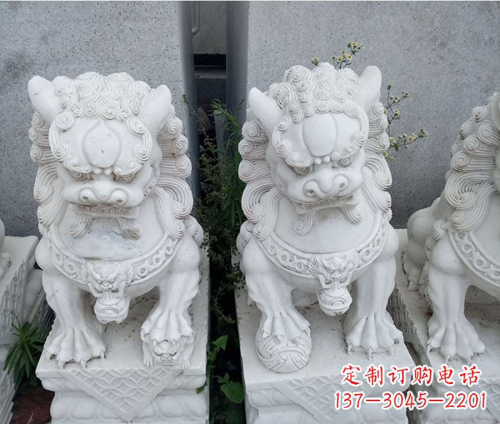 贵州中领雕塑大理石狮子雕塑