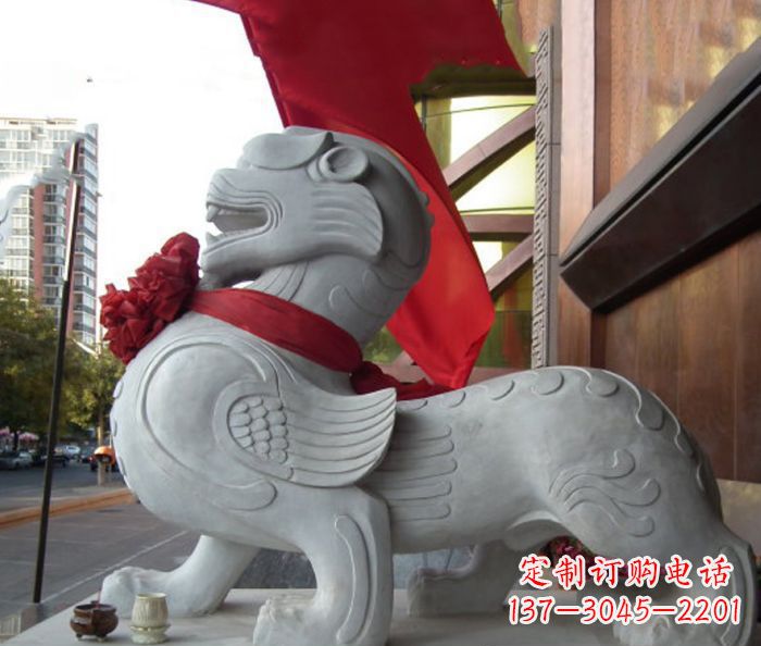 贵州中领雕塑的貔貅石雕,祈福安康守护您的家