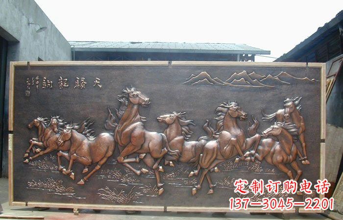 贵州中领雕塑:古典造型的精美马雕塑