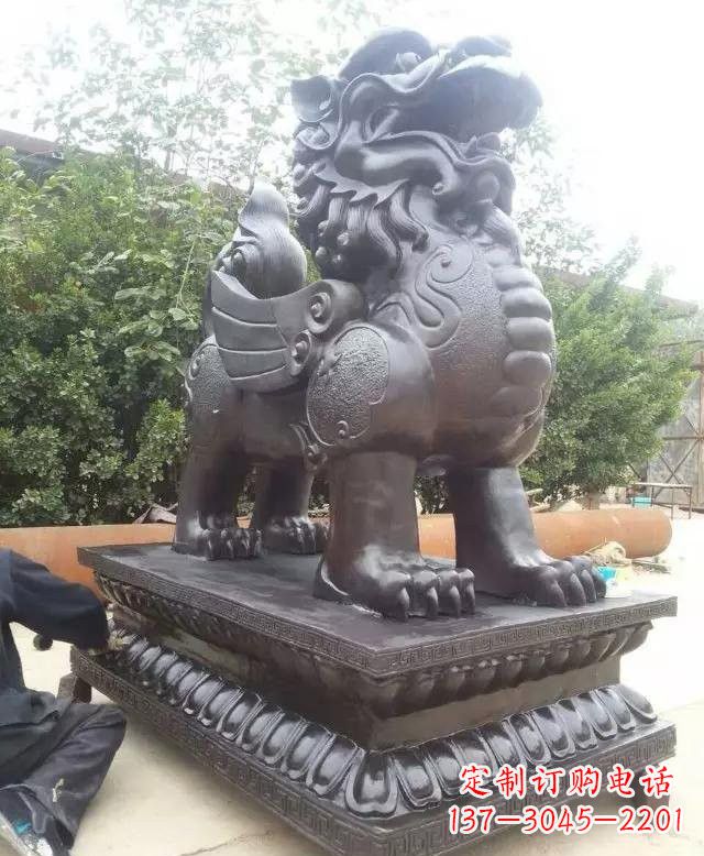 贵州打造传统艺术象征——精美貔貅雕塑