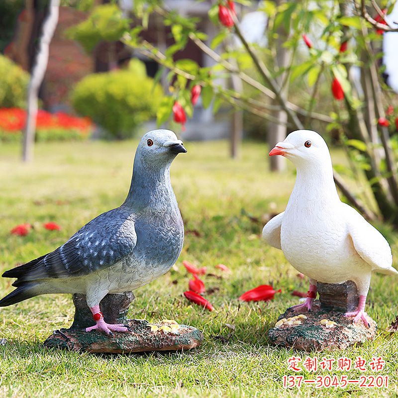 贵州秦皇岛和平鸽雕塑:表达和平与友谊的象征
