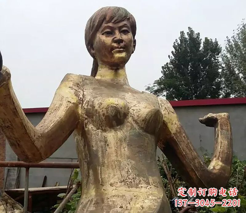 贵州中领雕塑的精美青年雕塑经典实物塑造，给人…