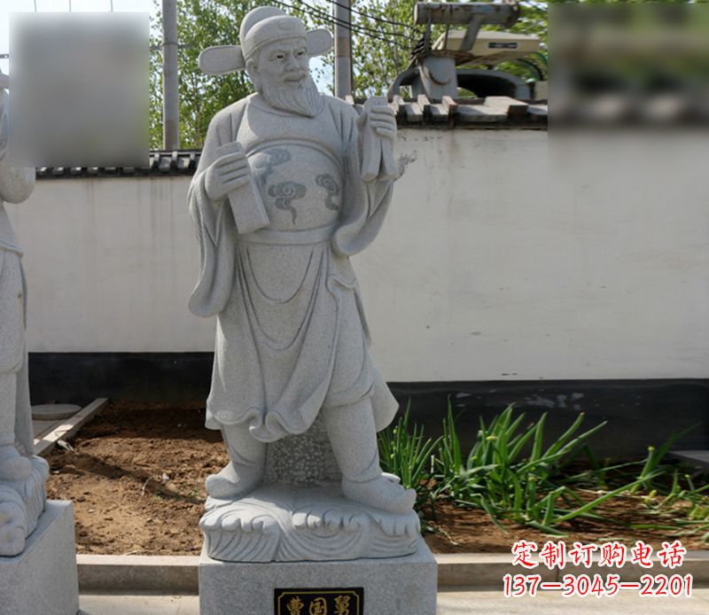 贵州青石曹国舅八仙雕塑:神秘的千古经典
