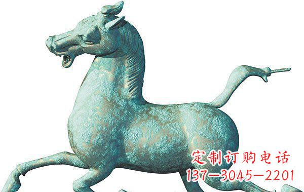 贵州青铜马踏飞燕雕塑 (2)