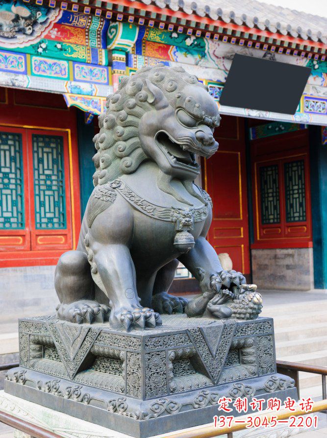 贵州青铜狮子雕塑,精美北京狮雕塑