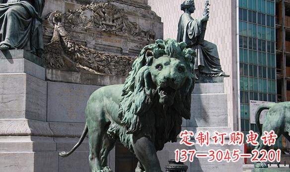 贵州传承传统工艺,狮子雕塑精品上市