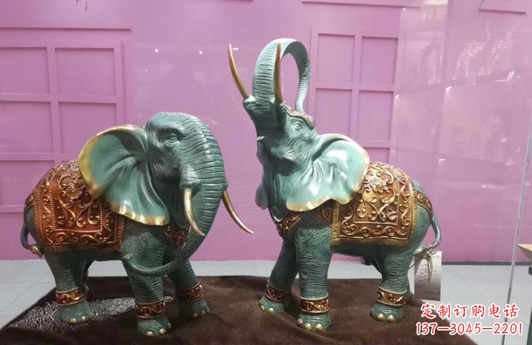 贵州打造自己专属的青铜小象雕塑