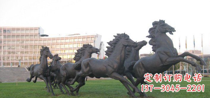 贵州群马公园动物铜雕,让艺术描绘你的故事