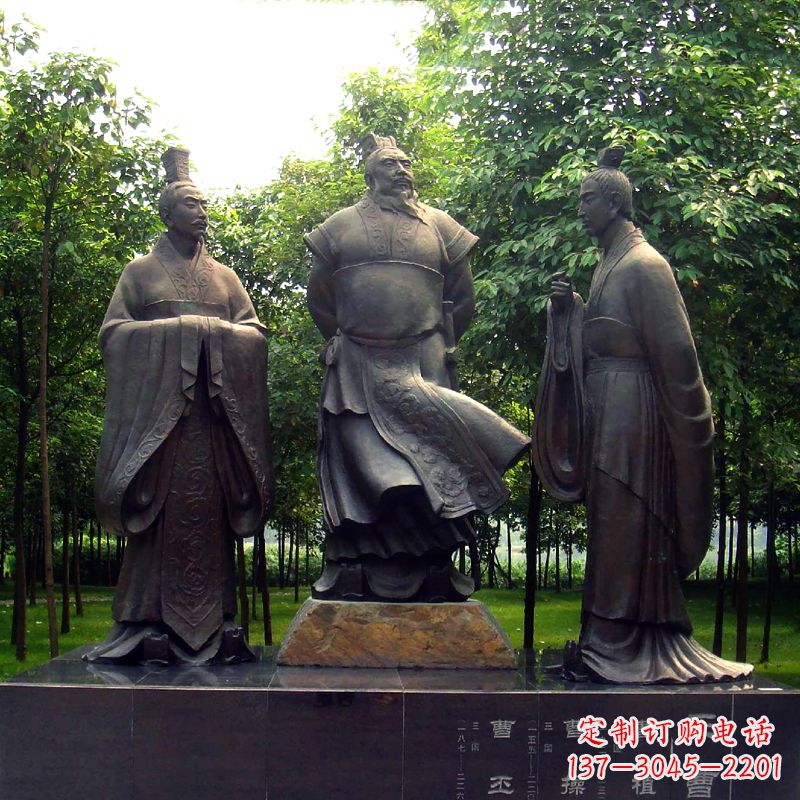 贵州精美曹丕雕塑,彰显伟绩!
