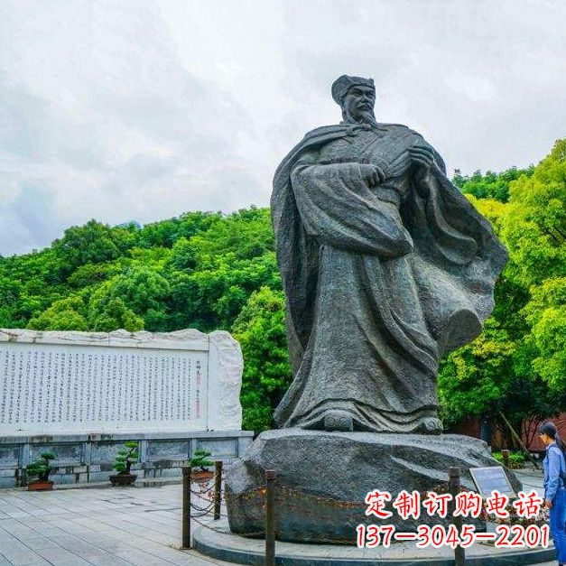 贵州汇聚历史荣光——中领雕塑诸葛亮雕塑